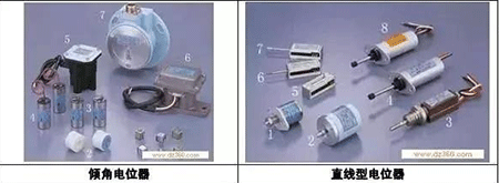 傾角電位器、直線型電位器