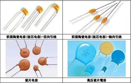 積層陶瓷電容(獨(dú)石電容)-徑向引線、積層陶瓷電容(獨(dú)石電容)-軸向引線、瓷片電容、高壓瓷片電容