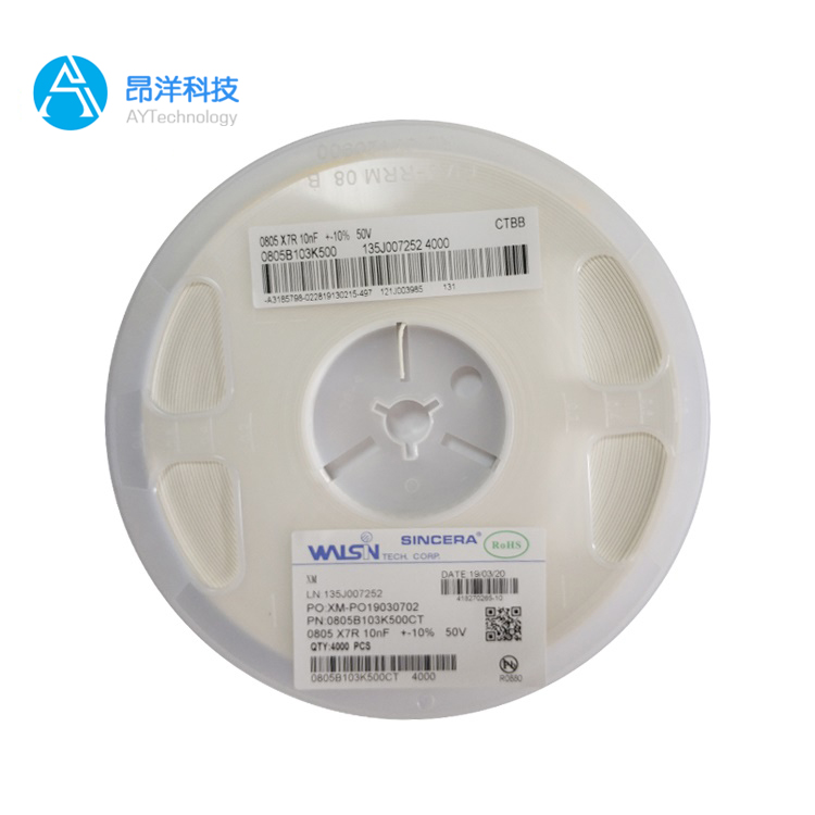 華新貼片電容0201,1uF ±20% 6.3V